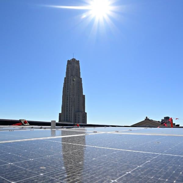 Solar panel rooftop